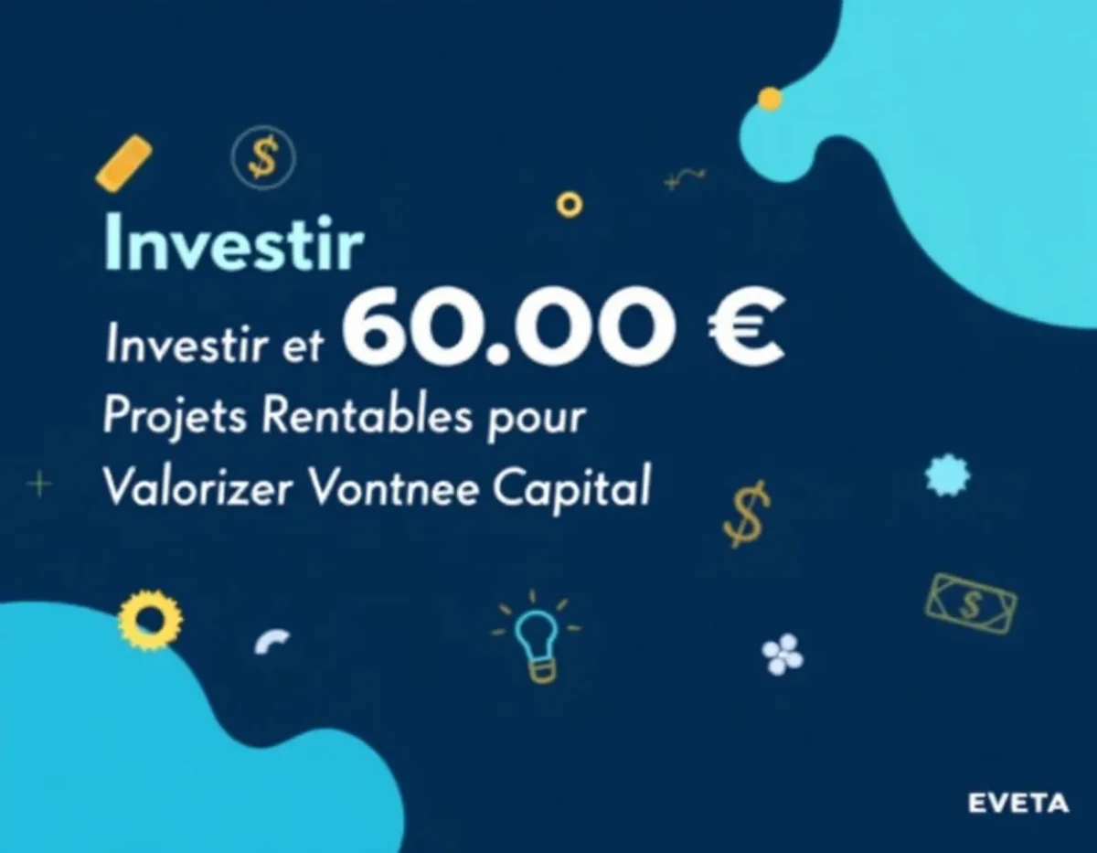 Investir 60.000€ : Les Meilleurs Projets Rentables pour Valoriser Votre Capital