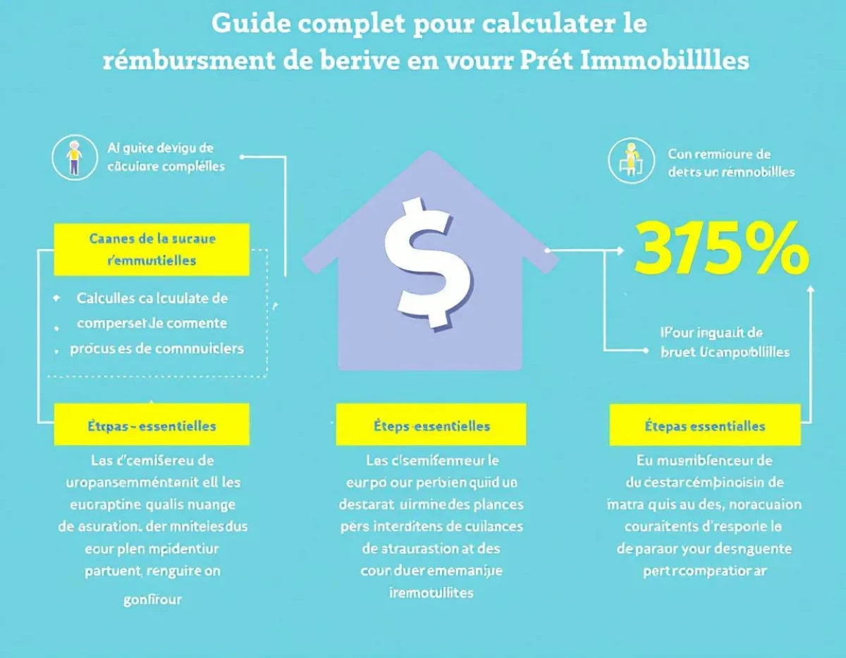 Guide Complet pour Calculer le Remboursement de Votre Prêt Immobilier : Étapes Essentielles