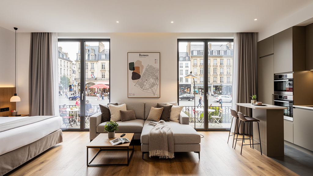 Appart'hôtel Rennes centre-ville ou périphérie en 2026
